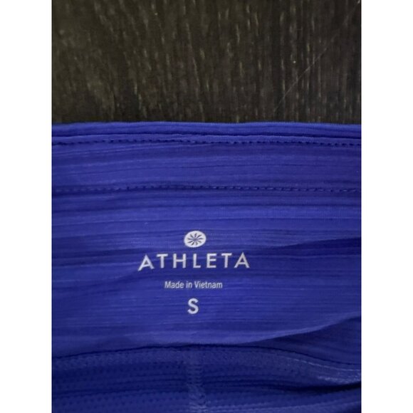 Athleta Purple Striped Swagger Tiered Tennis Skort - Size S - Picture 6 of 9